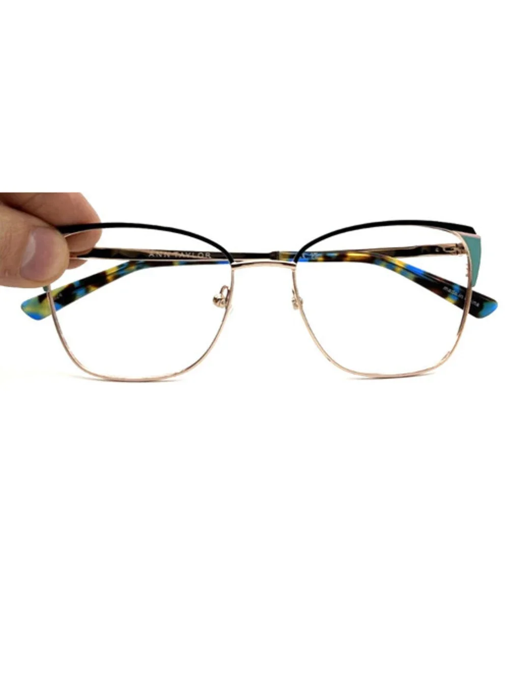 Ann Taylor AT109 C01 Rose Gold Cat Eye Authentic Eyeglass Frames 53-17-135